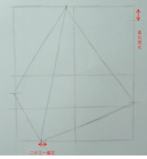 基础入门教程｜单体素描入门三棱锥，学好基础后面So easy