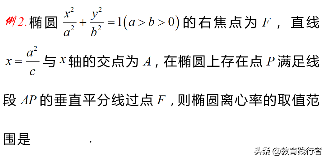 解题技巧！圆锥曲线焦半径三部曲——坐标式与角度式