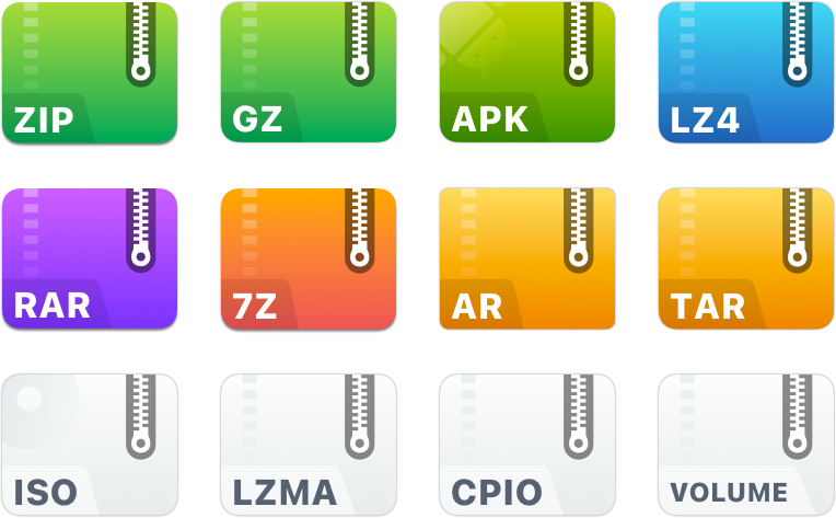 MacZip - 免费无广告的压缩工具，mac 电脑装机必备