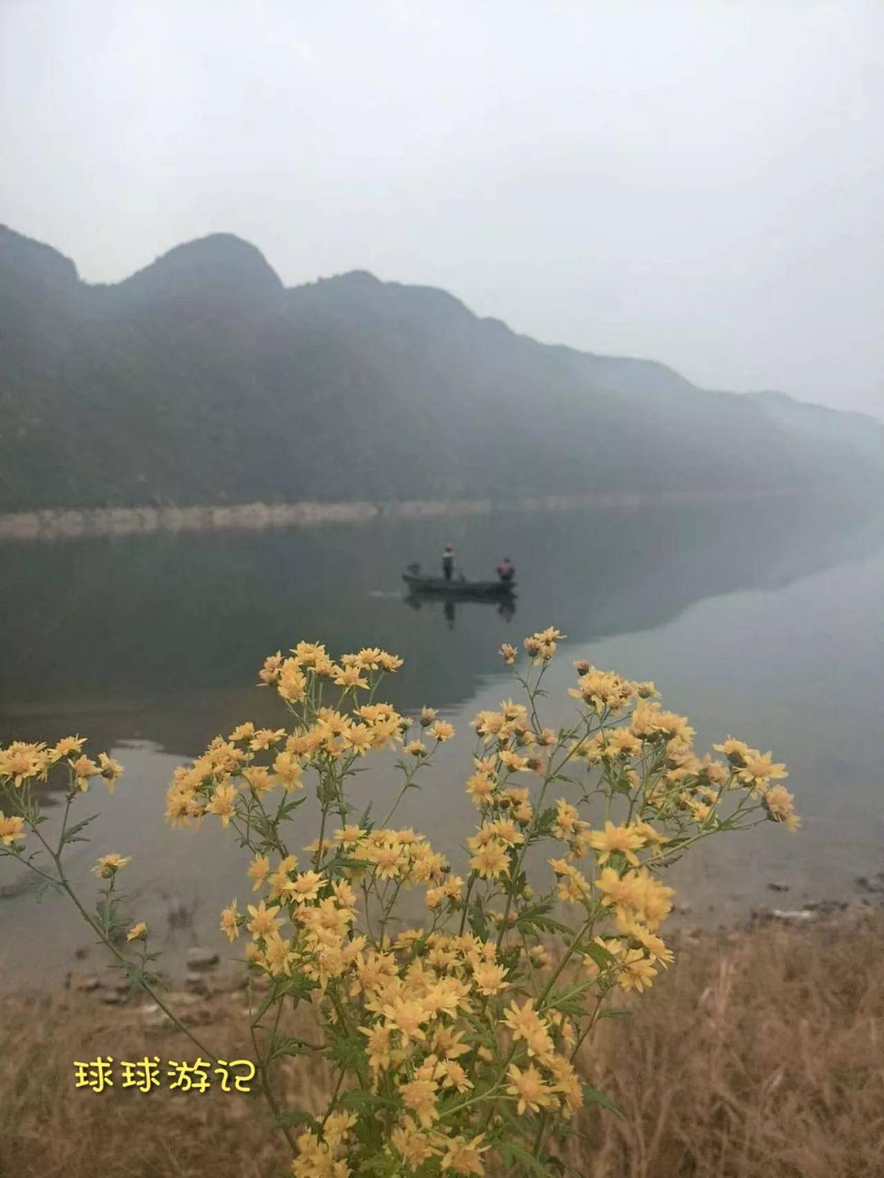 北京平谷西峪水库，依山傍水，钓鱼野炊的好地方