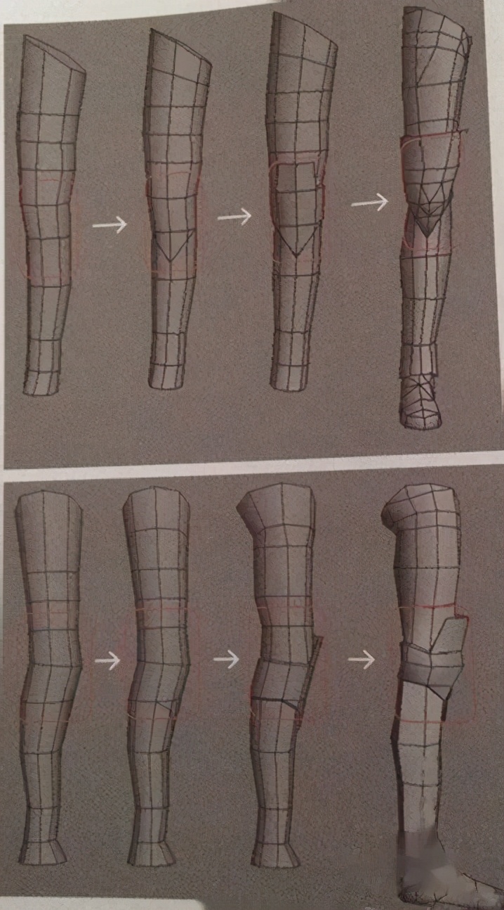 3D游戏角色建模身体模型该如何制作