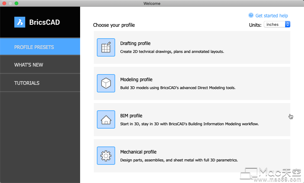 BricsCAD 19 for Mac，一款简单易用的CAD建模软件