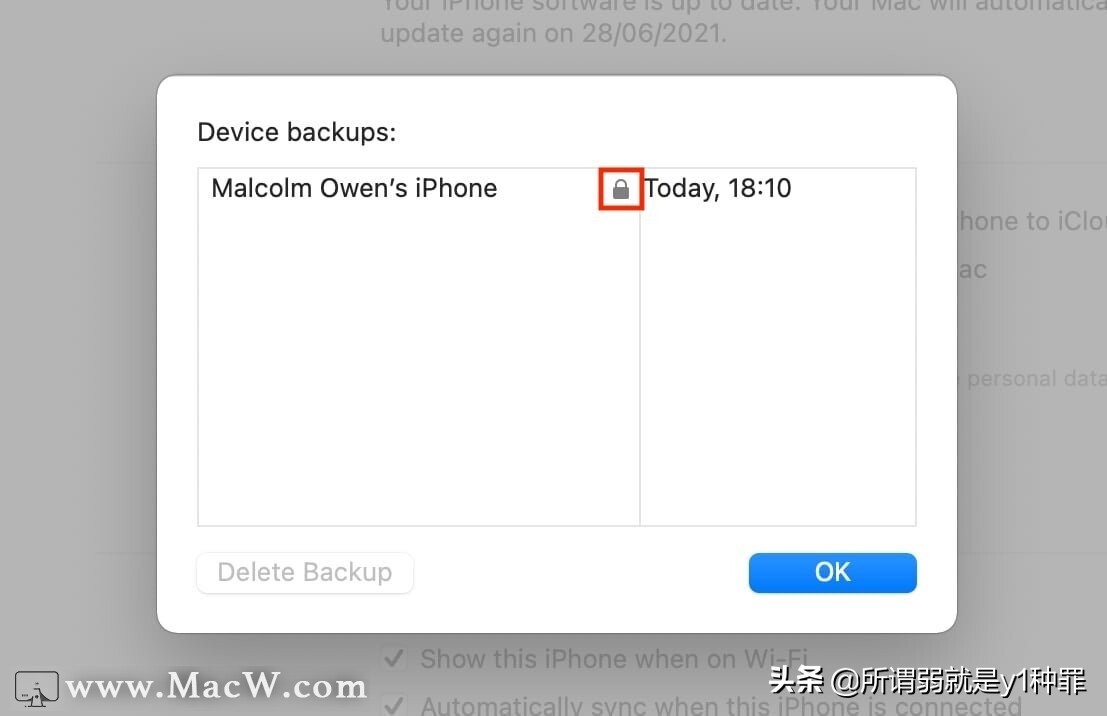 如何加密您的 Mac、iPhone 和 iPad 备份