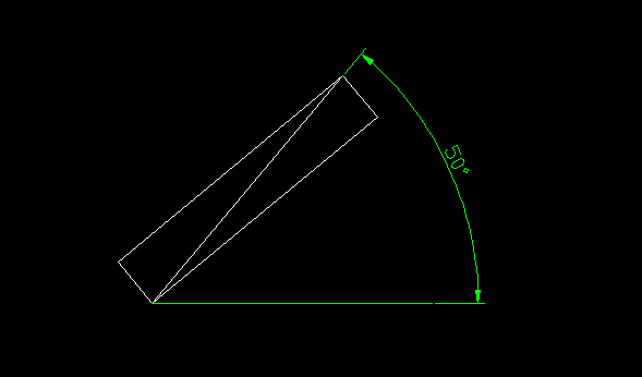 「CAD」按参照旋转的方法