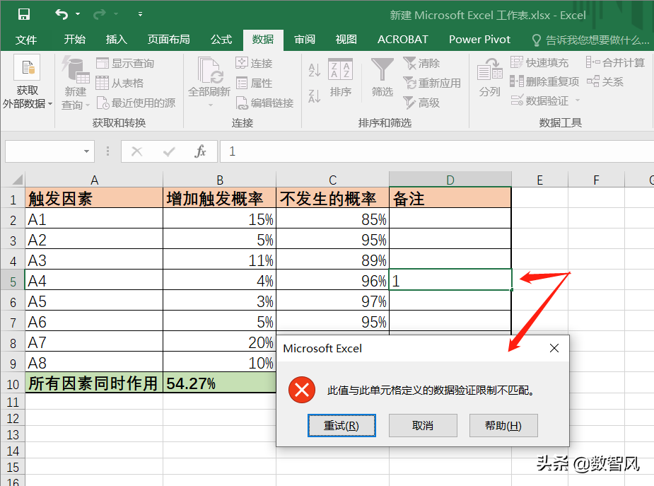 一文了解“数据有效性”的设置方法