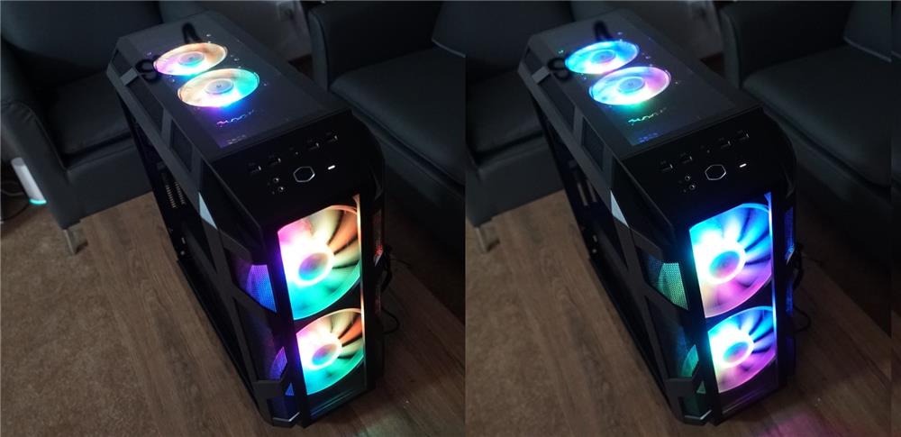 顶级ARGB灯效！酷冷至尊MasterCase H500M评测：全面而完美的机箱