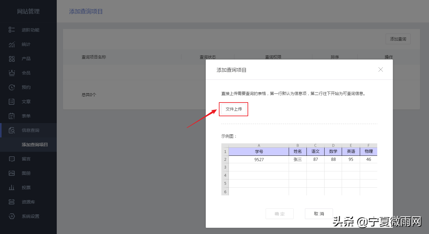 网站信息查询系统如何使用