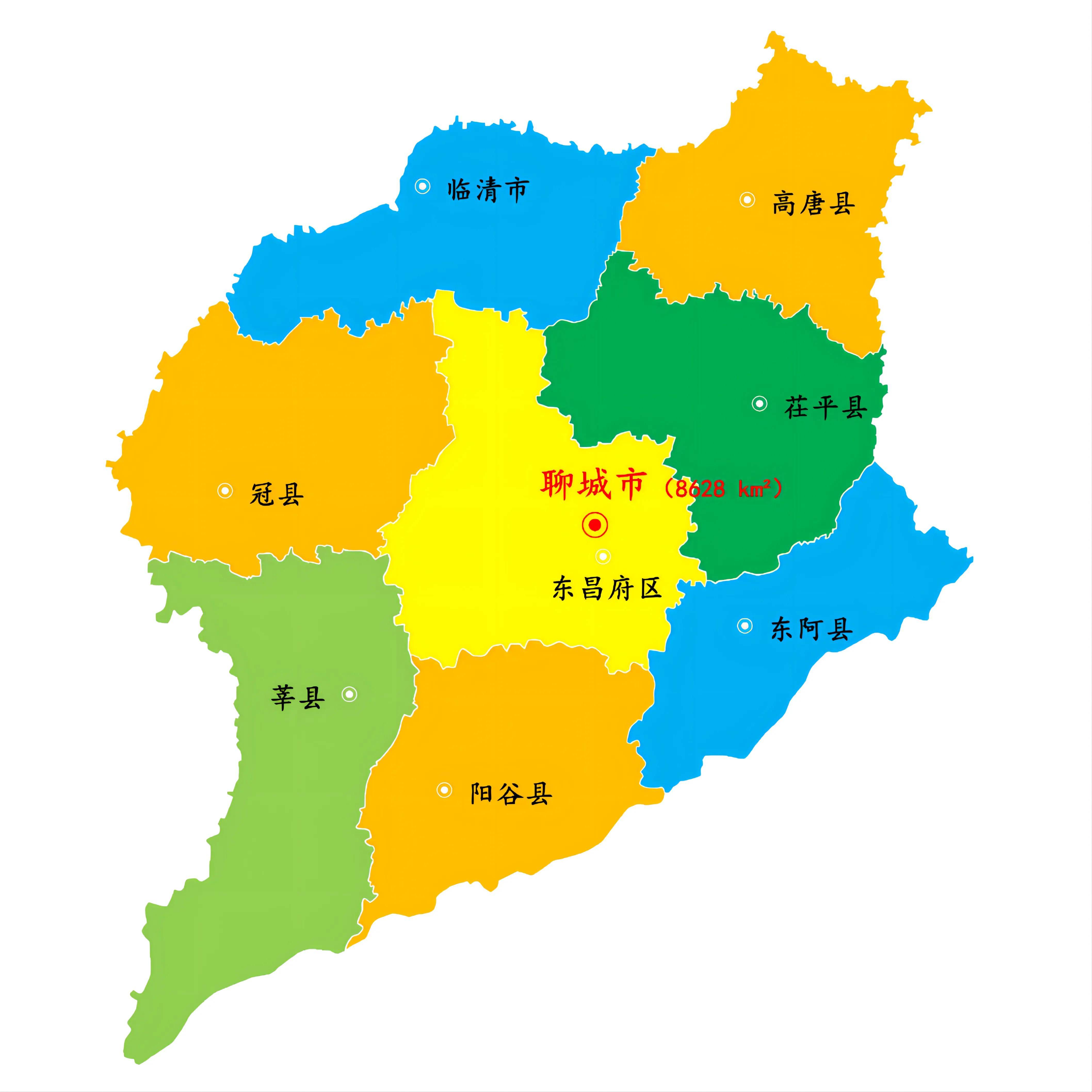 山东省·聊城市景区景点53个