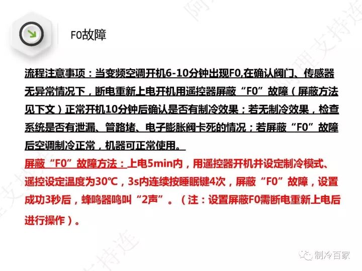 详解格力空调“E6”、“H5”、“F0”故障维修技巧