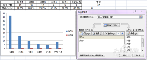 用excel如何做柏拉图