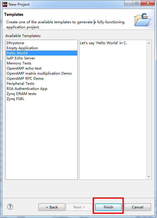 Xilinx ZYNQ SOC入门基础之Hello Word实验