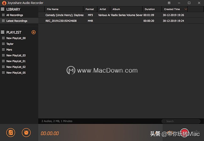 如何使用Joyoshare Audio Recorder录制mac上播放的任何音频#