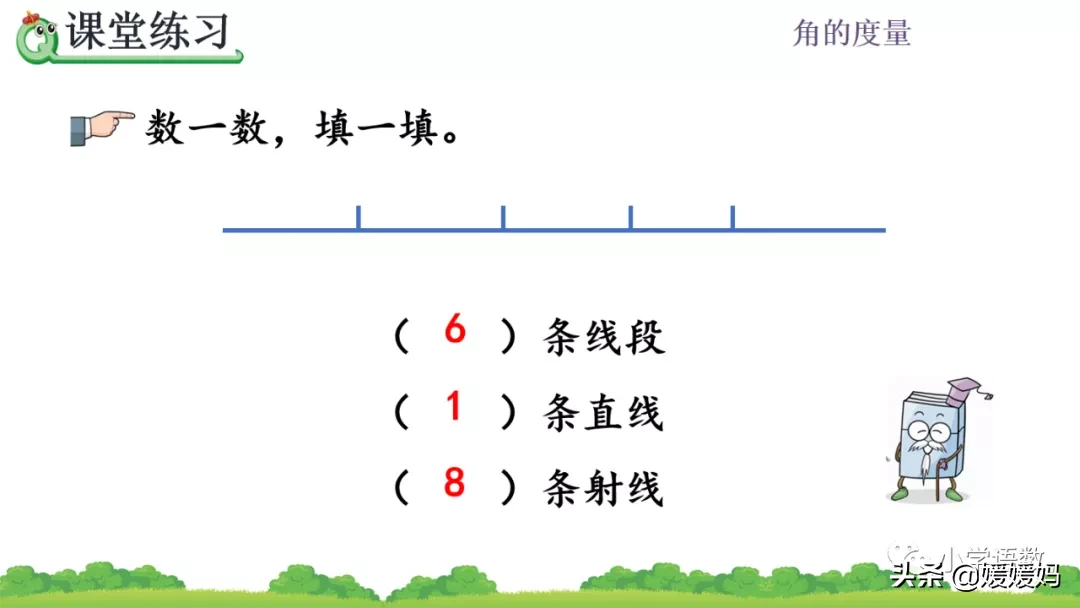 人教版四年级数学上册第3单元《认识线段、直线、射线、角》课件