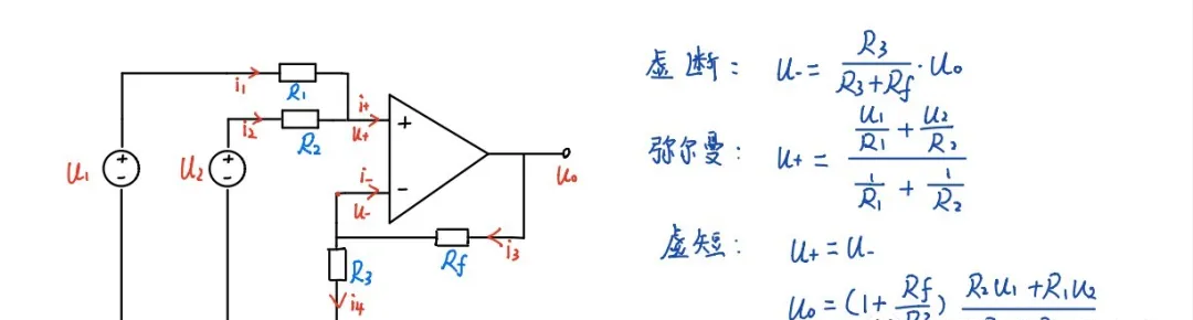 运放电路—加减与微积分运算