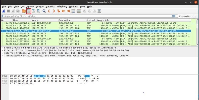 Ubuntu 上 Wireshark 的安装与使用