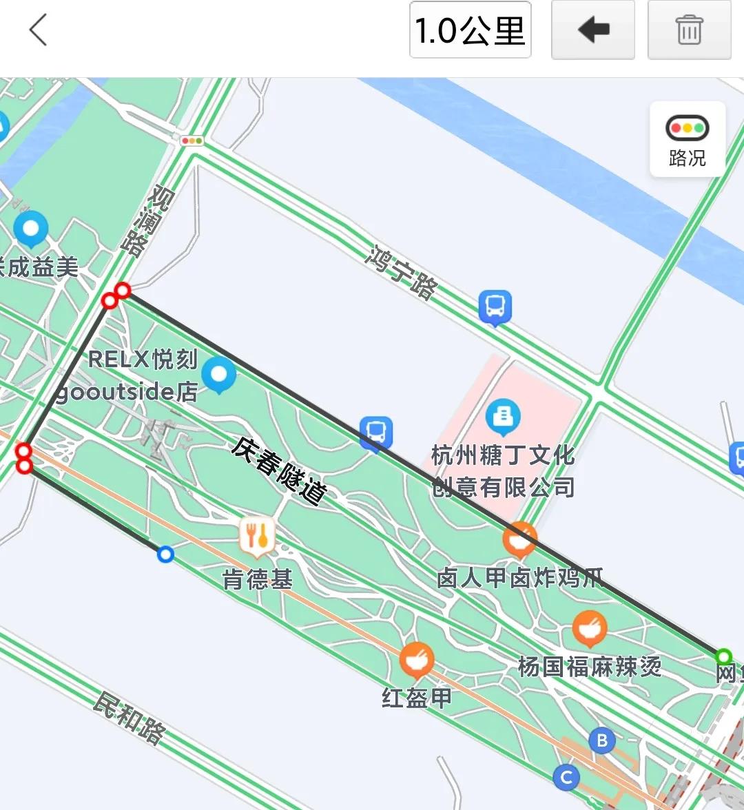 华为GT2跑步里程与百度地图测距大比拼