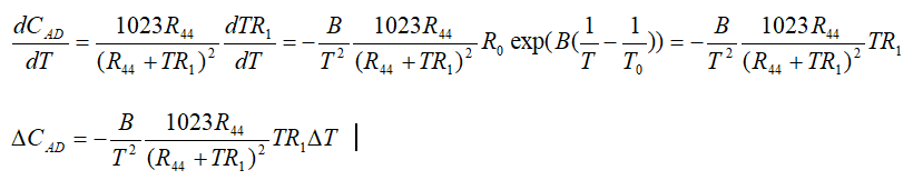 NTC测温电路的精度和分辨率的深入数学分析