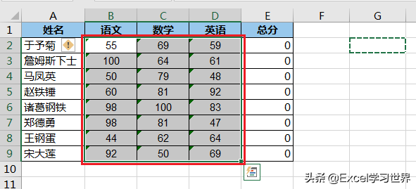 复制粘贴一下，竟然就能将 Excel 中的文本格式快速转化为数值