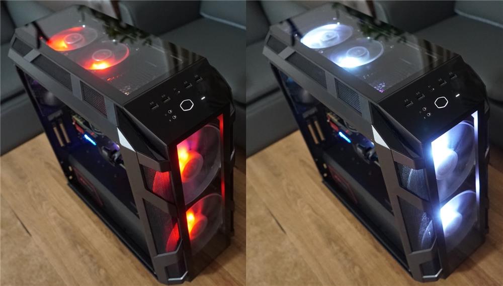 顶级ARGB灯效！酷冷至尊MasterCase H500M评测：全面而完美的机箱