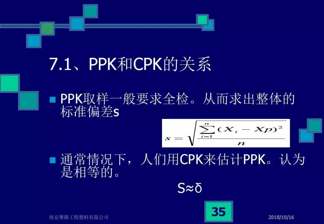 CPK，CMK和不合格率解析，终于说清楚了