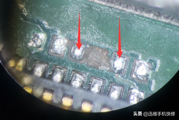 二修华为Nova4手机不充电，充电不显示图标，更换个小件就正常了