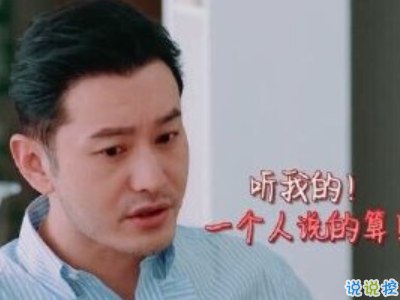 中餐厅黄晓明洗脑经典语录配图 黄晓明中年王子