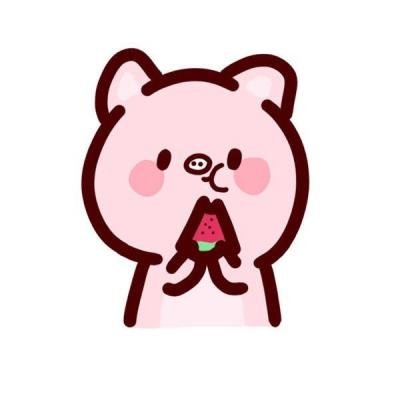 猪年情侣微信头像一人一张 2019最新可爱猪猪情侣