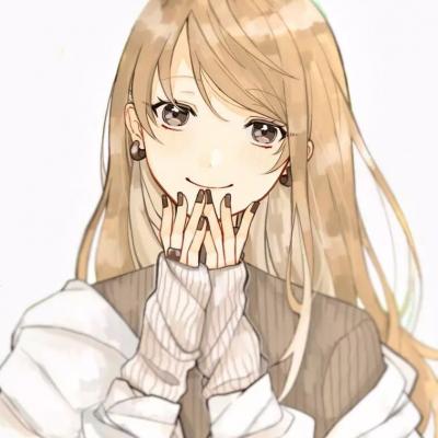 2019微信情侣头像动漫一男一女 你是全世界最好的