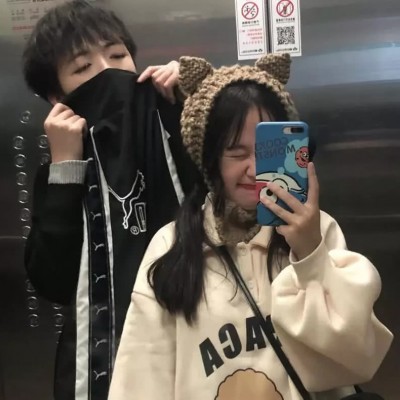 2019元宵节qq情侣头像一对两张 最新青春可爱的情