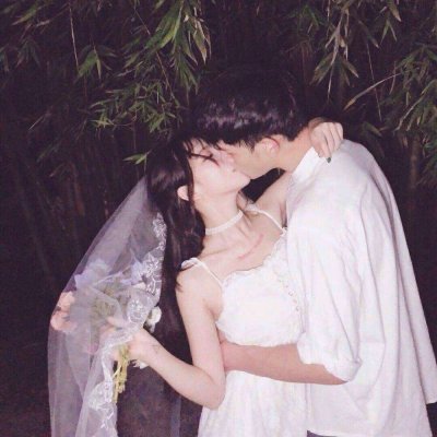 2019情人节婚纱情侣头像双人 好看的幸福情侣头像