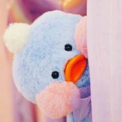 网红小黄鸭头像情侣一人一张 2019最火爆的小黄鸭