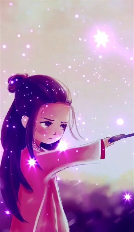 抖音七夕情侣壁纸幸福可爱一男一女 七夕情人节