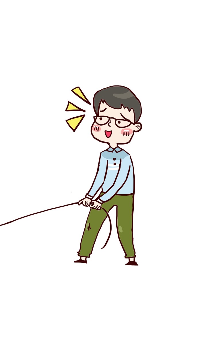 卡通情侣手机壁纸一男一女分开的 好看的情侣手