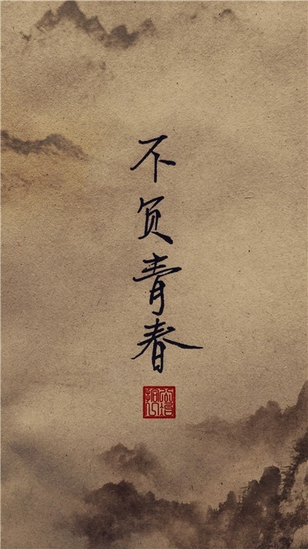 不以物喜 不以己悲