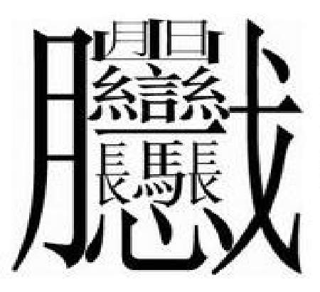 中国汉字笔画最多的汉字，你认识几个