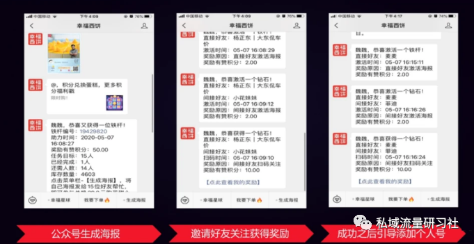 企业微信的三种常见裂变模式