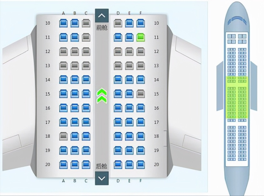 高铁座位编号，AF肯定有，E肯定没有，B有时候也不用，为什么？