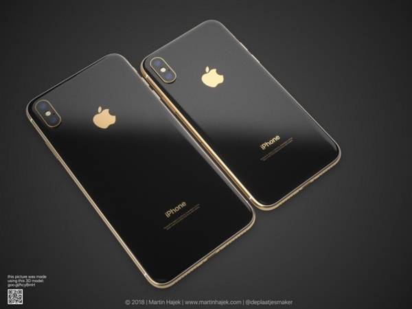 新一代iPhone X全新配色曝光！这才是苹果史上最美旗舰：黑金色！