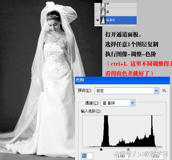 ps教程photoshop通道抠图方法技巧 抠图那点事