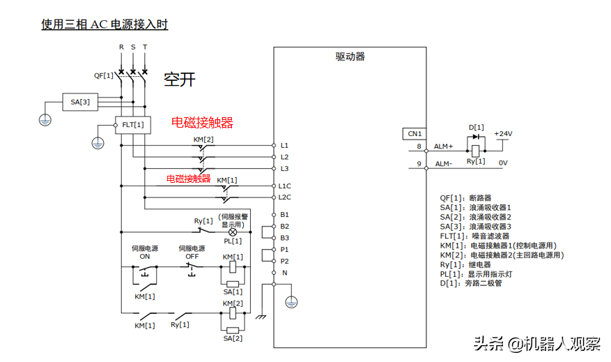 工控自动化行业必须掌握的知识：伺服电机接线方式