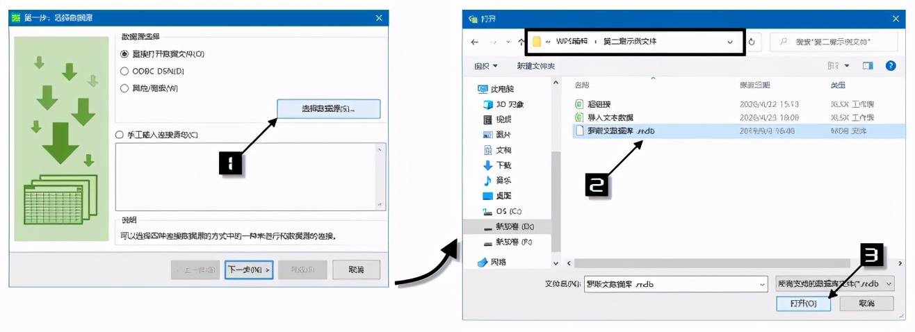 玩转WPS表格 - 导入Access 数据库数据