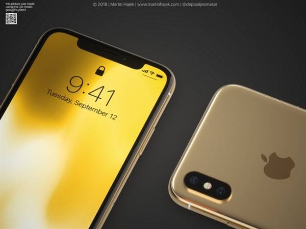 新一代iPhone X全新配色曝光！这才是苹果史上最美旗舰：黑金色！