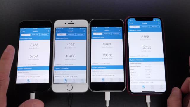 性能与续航实测：新款iPhoneSE与iPhone7/8/11差距多大