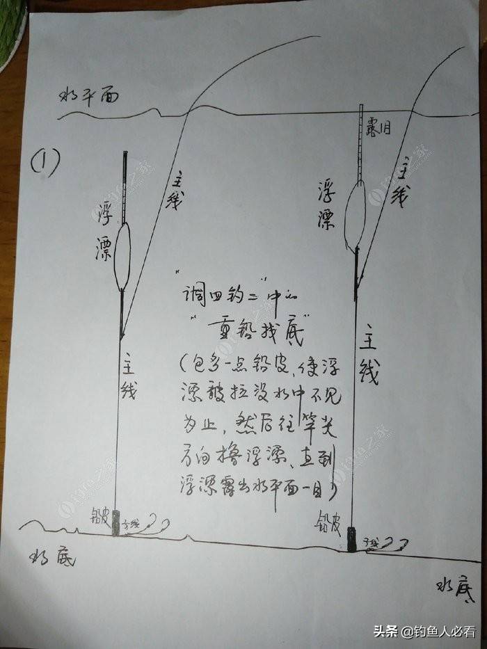 新手如何调漂？我们重新认识一下“调四钓二”