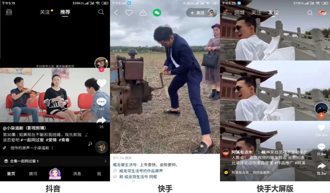 抖音vs快手竞品分析报告