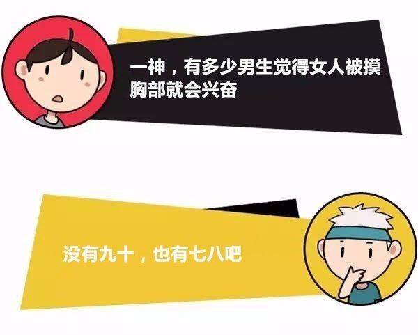 有多少男生觉得，女人被摸胸会兴奋？