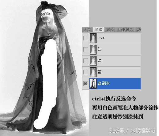 ps教程photoshop通道抠图方法技巧 抠图那点事