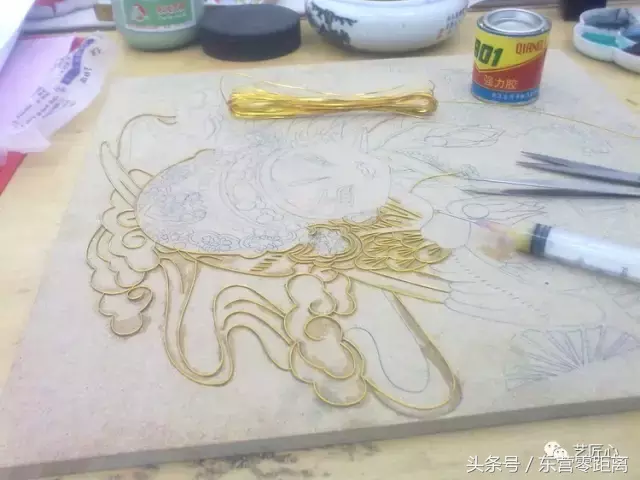 金丝沙画制作步骤详解