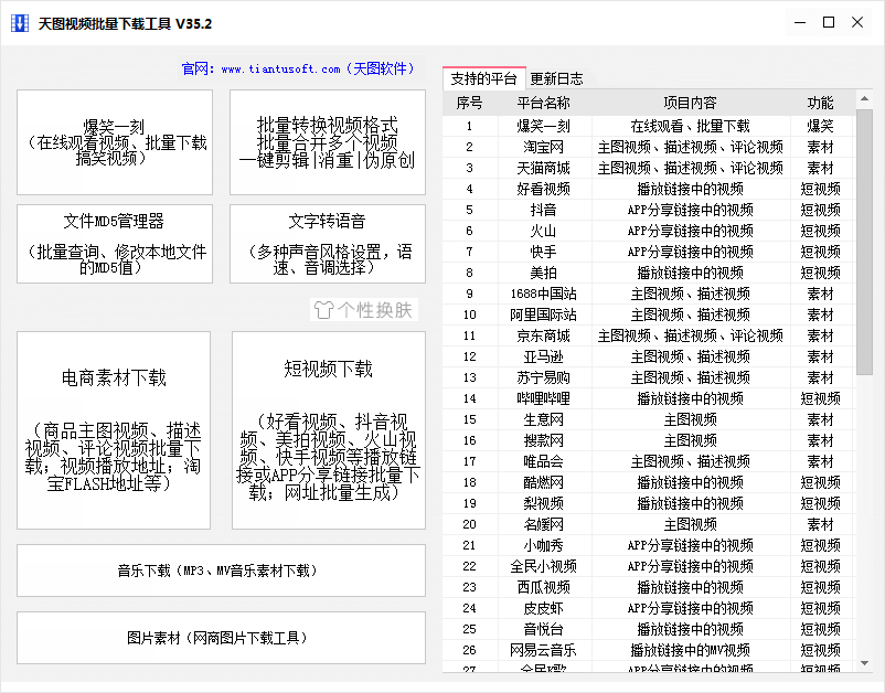 自媒体快手、抖音等短视频最新批量解析去水印下载教程！