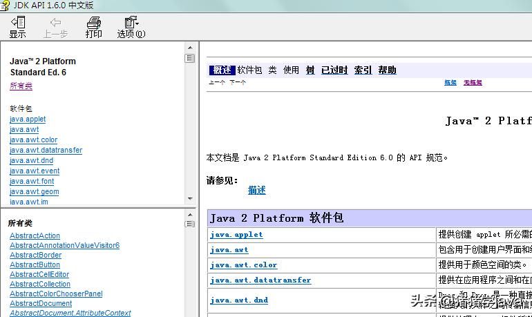 Java基础系列：Java api文档的阅读技巧